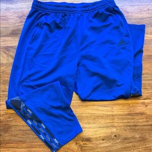 Adidas Tiro cropped Royal Blue Performance Pants
